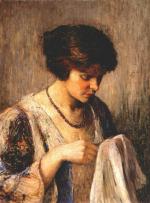 水彩大师 William Turner_turner_the_yoing_mother_no_1_1923